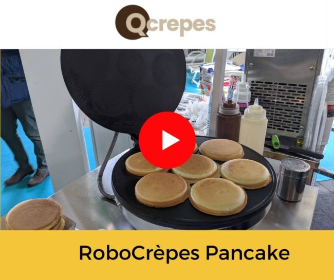video qcrepes Robocrepes Pancake